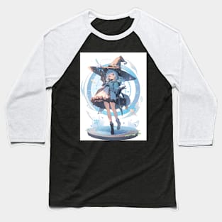 Witch girl Baseball T-Shirt